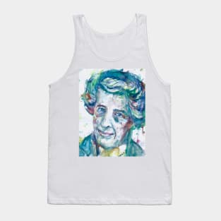 HANNAH ARENDT watercolor portrait .1 Tank Top